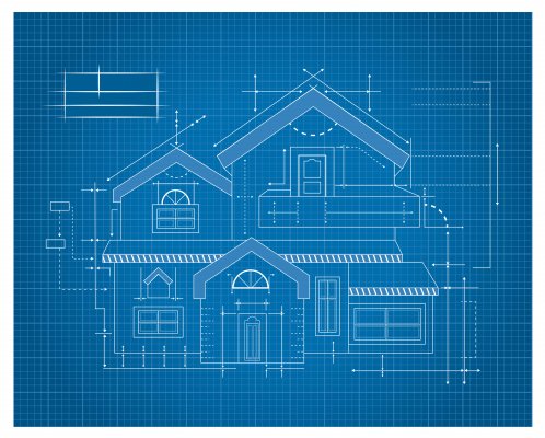 housing blue print digital layout